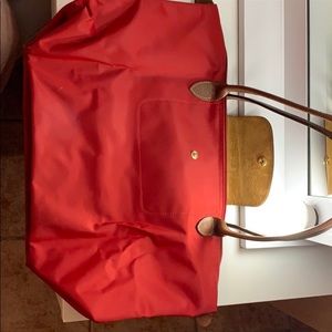 Red longchamp